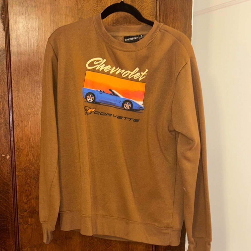 Chevrolet Corvette Brown Sweatshirt